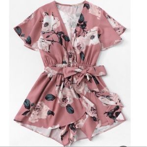A floral romper